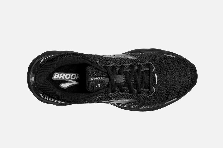 Brooks Ghost 13 Road Running Shoes Womens - Black - EAPRJ-5931